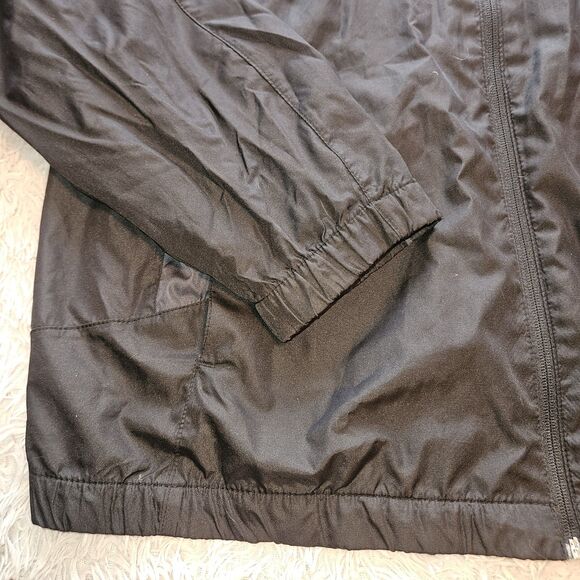 Starter Jacket Mens L (42-44) Black Y2k Full Zip Mesh Lined Gorpcore Outdoor - Picture 3 of 13